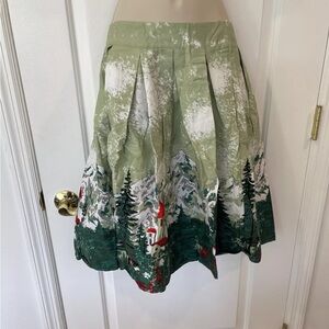 Xl unbranded Christmas retro skirt